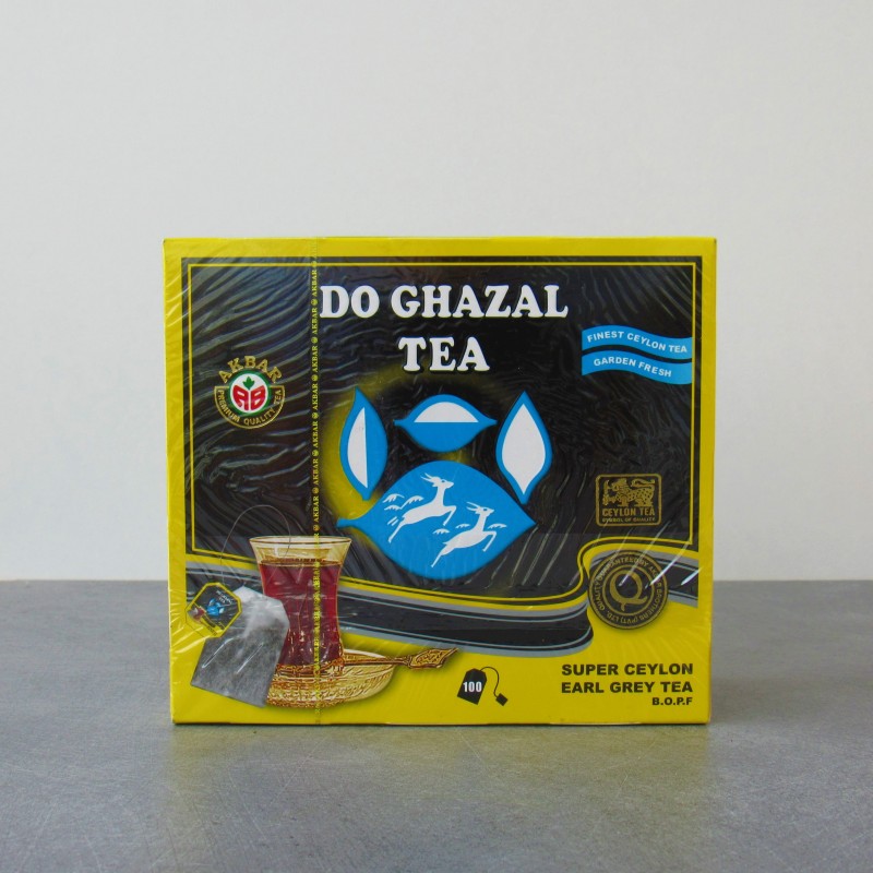 Thé Noir Earl Grey en Sachet